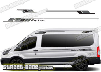 Ford Transit camper van graphics 107
