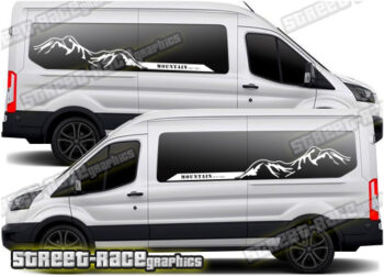 Ford Transit camper van graphics 110