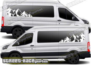 Ford Transit camper van graphics 111