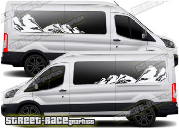 Ford Transit camper van graphics 115