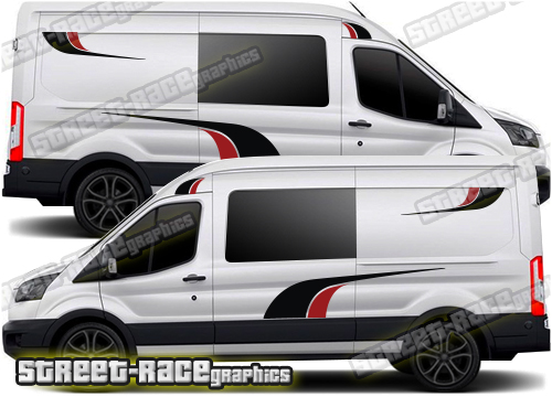 Ford Transit camper van graphics 118