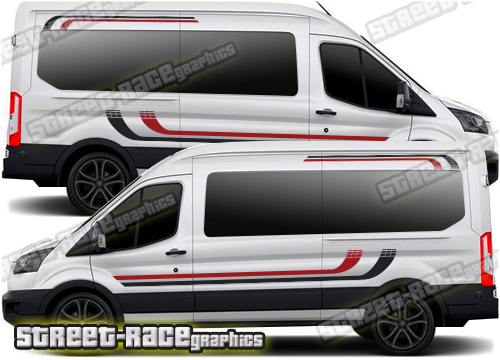 Ford Transit camper van graphics 120