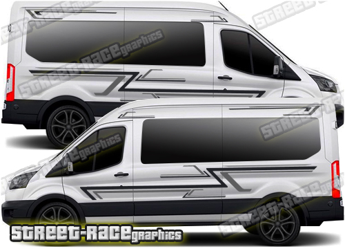 Ford Transit camper van graphics 122