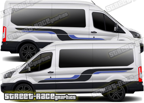 Ford Transit camper van graphics 123