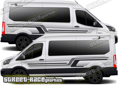 Ford Transit camper van graphics 124