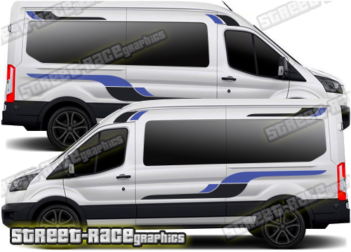 Ford Transit camper van graphics 125