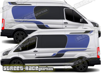 Ford Transit camper van graphics 132