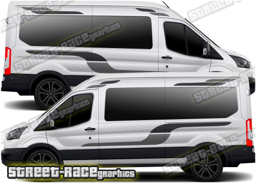 Ford Transit camper van graphics 136