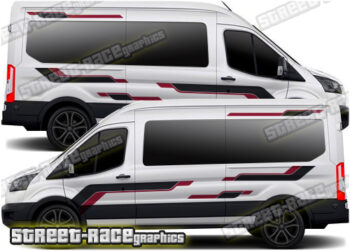 Ford Transit camper van graphics 137