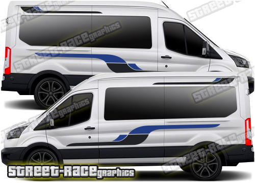 Ford Transit camper van graphics 141