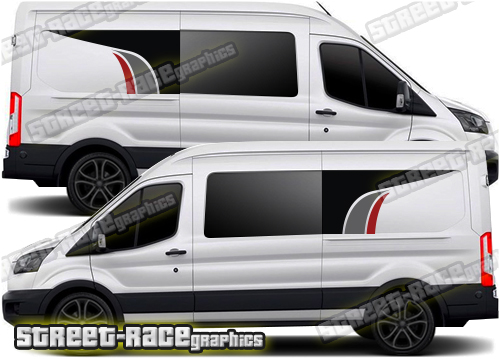 Ford Transit camper van graphics 147