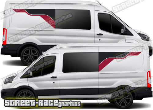 Ford Transit camper van graphics 148
