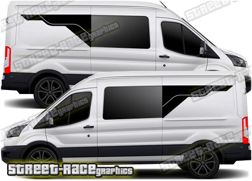 Ford Transit camper van graphics 149