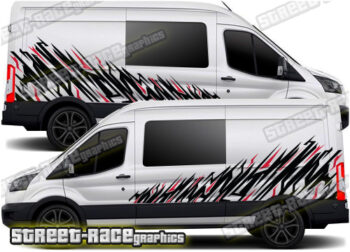 Ford Transit camper van graphics 159