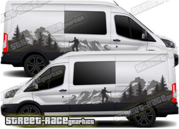 Ford Transit camper van graphics 166