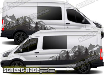 Ford Transit camper van graphics 167