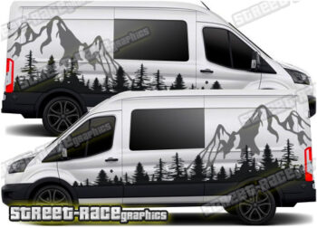 Ford Transit camper van graphics 169