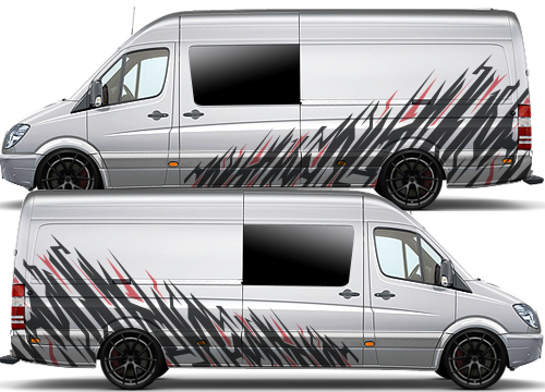 VW Crafter MK1 camper van graphics 159
