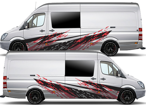 VW Crafter MK1 camper van graphics 161
