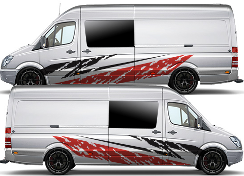 VW Crafter MK1 camper van graphics 162