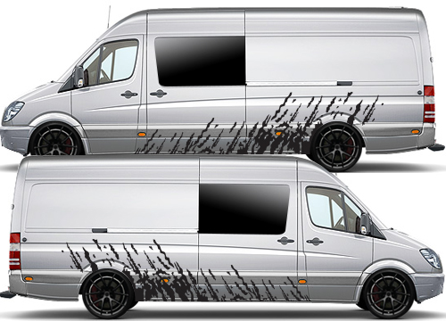 VW Crafter MK1 camper van graphics 163