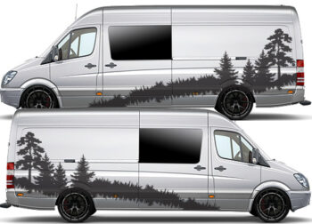 VW Crafter MK1 camper van graphics 164