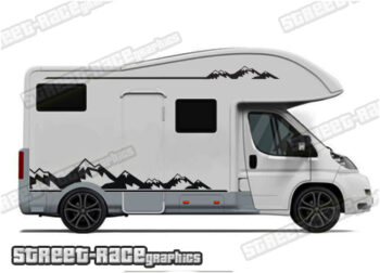 Motorhome stickers 047 - MOUNTAIN EDITION