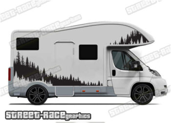 Motorhome stickers 052 - FOREST EDITION