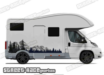 Motorhome stickers 058 - MOUNTAIN EDITION