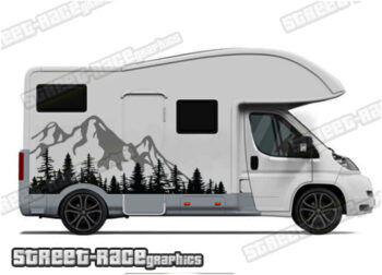Motorhome stickers 060 - MOUNTAIN EDITION