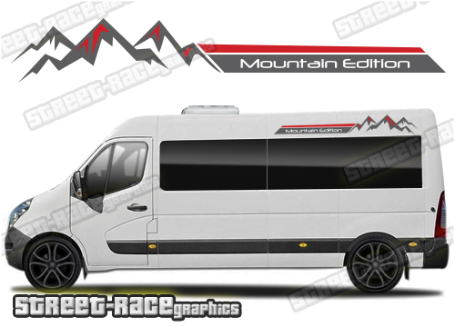 Movano – Master – NV400 camper van stickers 101