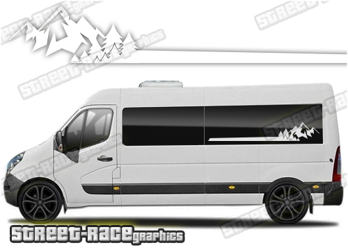 Movano – Master – NV400 camper van stickers 102