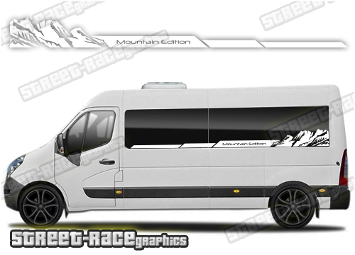 Movano – Master – NV400 camper van stickers 105