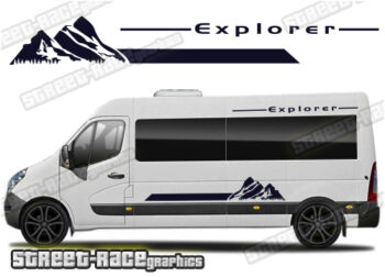 Movano – Master – NV400 camper van stickers 108