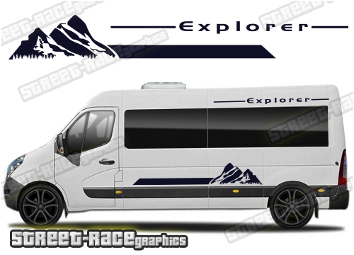Movano – Master – NV400 camper van stickers 108