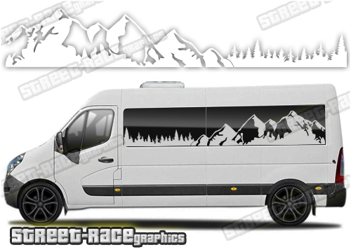 Movano – Master – NV400 camper van stickers 109