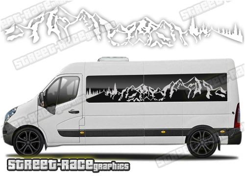 Movano – Master – NV400 camper van stickers 112