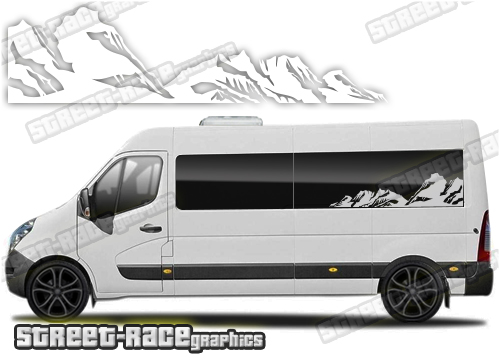 Movano – Master – NV400 camper van stickers 115