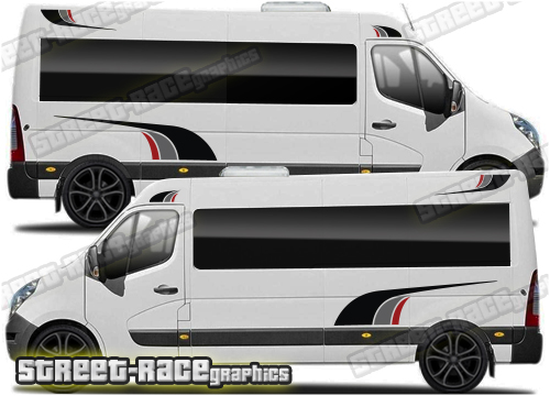Movano – Master – NV400 camper van stickers 119