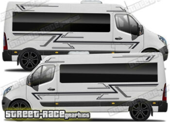 Movano – Master – NV400 camper van stickers 122