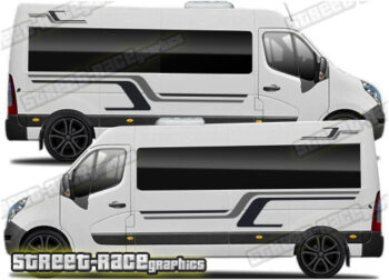 Movano – Master – NV400 camper van stickers 124