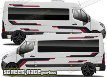 Movano – Master – NV400 camper van stickers 137