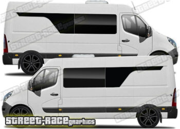 Movano – Master – NV400 camper van stickers 145 - window extender