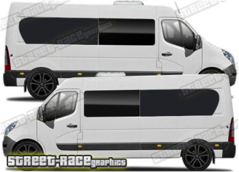 Movano – Master – NV400 camper van stickers 146 - window extender