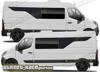 Movano – Master – NV400 camper van stickers 150 - window extender