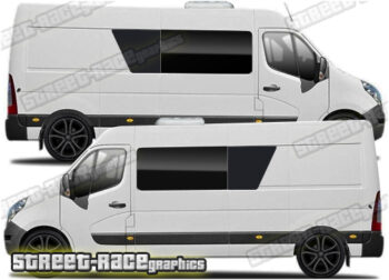 Movano – Master – NV400 camper van stickers 152 - window extender