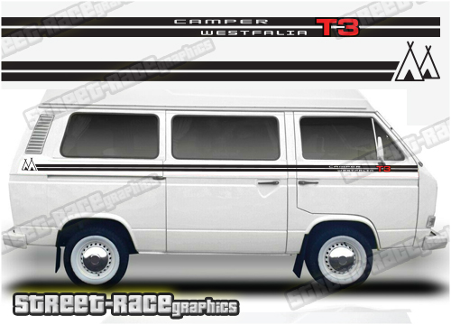 VW Transporter T25 & T3 stickers 017 - Image 2