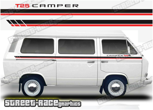 VW Transporter T25 & T3 stickers 022 - Image 2