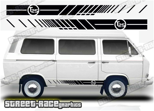 VW Transporter T25 & T3 stickers 030