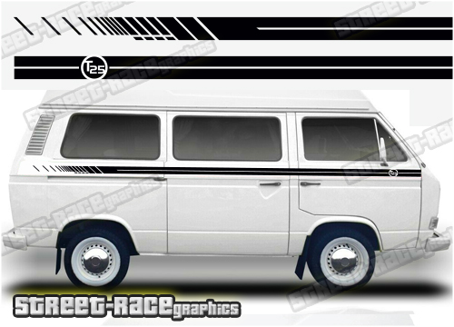 VW Transporter T25 & T3 stickers 031